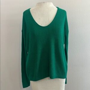 BP Green Ribbed Knit Sweater